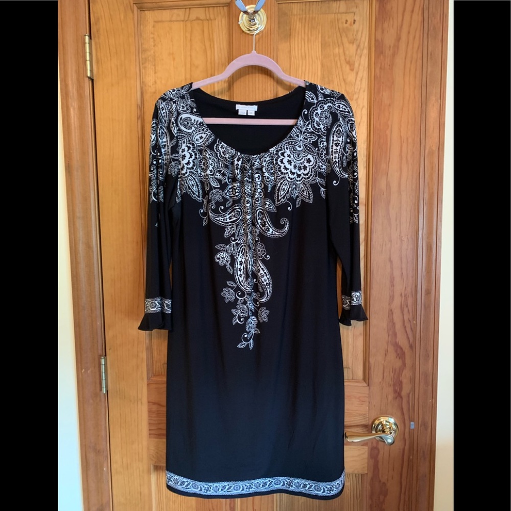 London Times Shift Dress